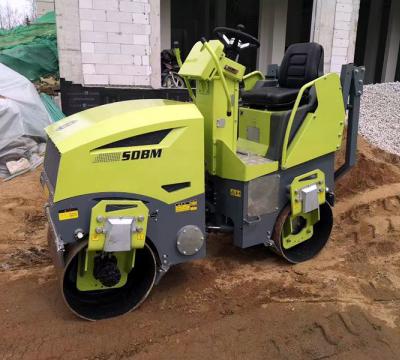 奔馬小型壓路機土方壓實、溝槽回填施工案例